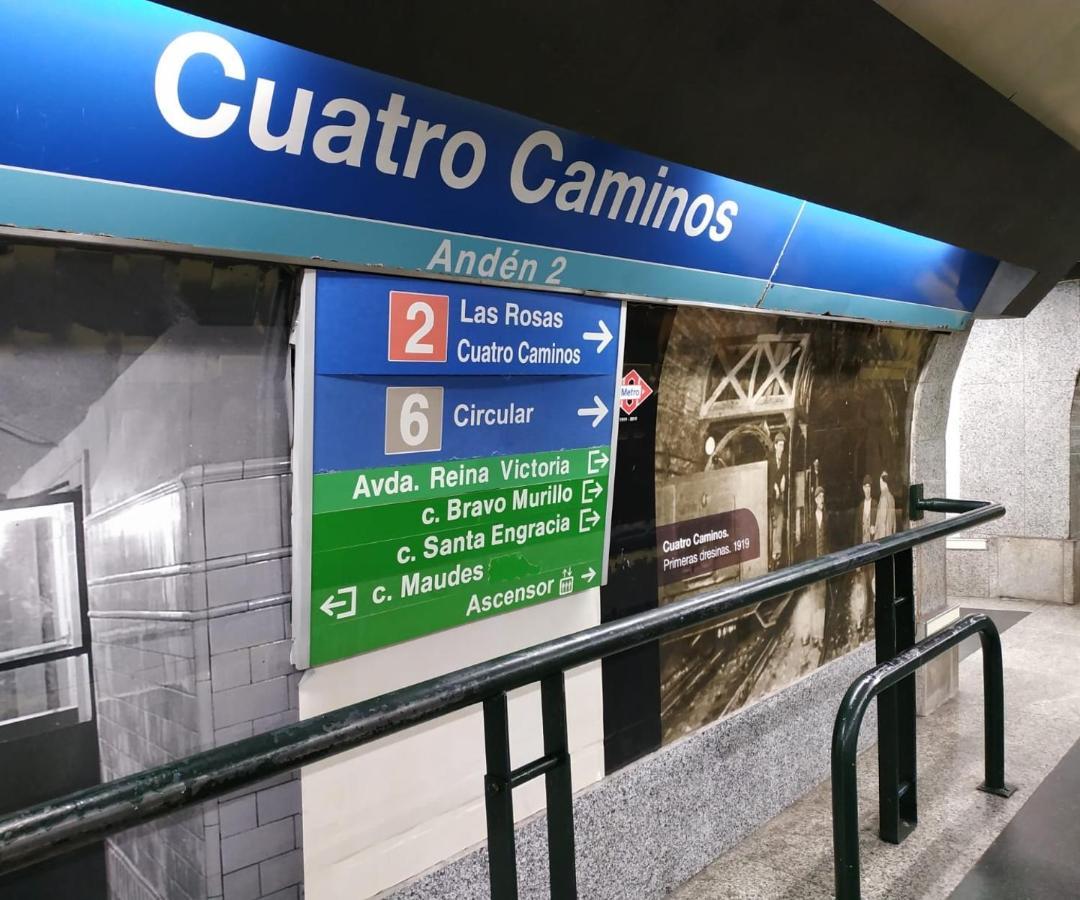 Luminoso Cerca 4 Caminos- Apartamento Reina Victoria Madri Exterior foto